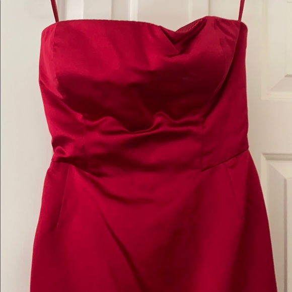 NEW Red Vintage Sleeveless Oscar de la Renta Dress - Picture 3 of 7